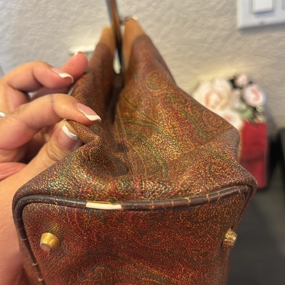 Etro Shoulder Bag with Long Handles - Picture 10 of 12